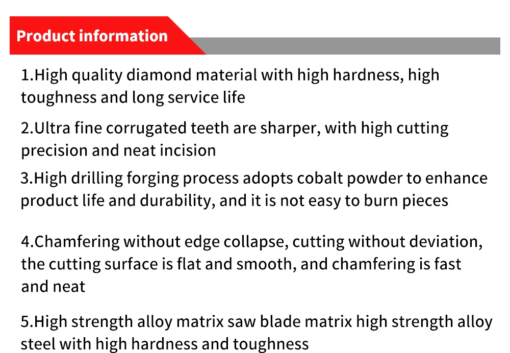 Pilihu 4.5 Inch Super Thin Diamond Saw Blade for Cutting Ceramic Porcelain Tile Marble Stone