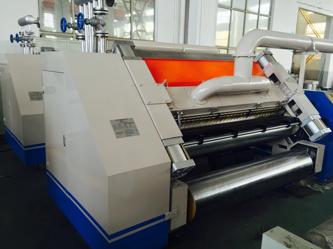 Automatic S Flute 2-Layer Cup Paper Making Machine Single Facer Line