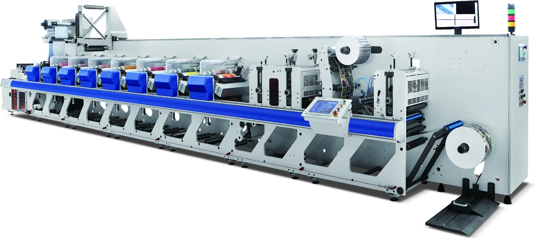 Automatic in-Line Modular Flexo Printing Machine for PVC BOPP CPP Paper