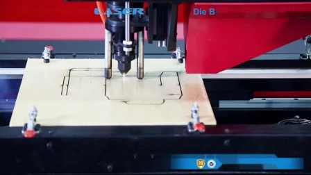 300-W-Laser-Stanzbrettschneider zum Stanzen von Holz/Acryl/Sperrholz/Papier