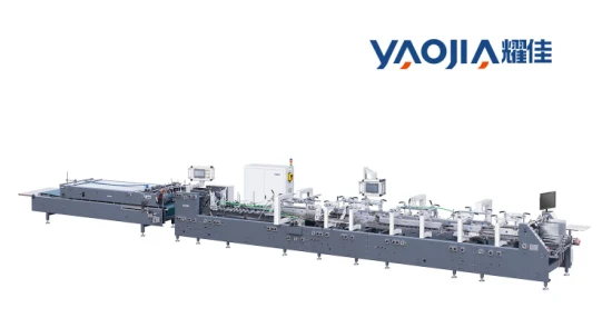 Yaojia Crash Lock Bottom Popcorn Box Sandwich Box Folder Gluer Machine